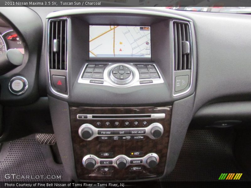 Tuscan Sun / Charcoal 2011 Nissan Maxima 3.5 SV