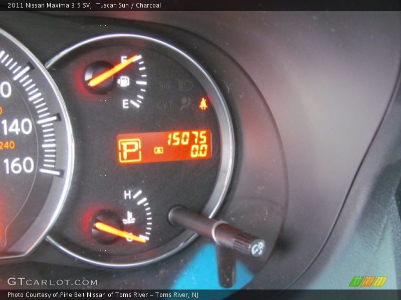 Tuscan Sun / Charcoal 2011 Nissan Maxima 3.5 SV