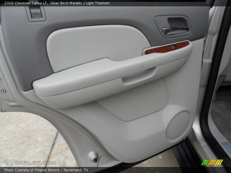 Silver Birch Metallic / Light Titanium 2009 Chevrolet Tahoe LT