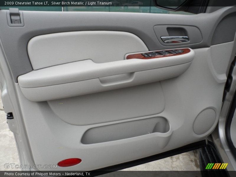 Silver Birch Metallic / Light Titanium 2009 Chevrolet Tahoe LT