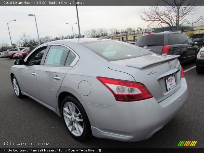 Radiant Silver / Charcoal 2010 Nissan Maxima 3.5 SV