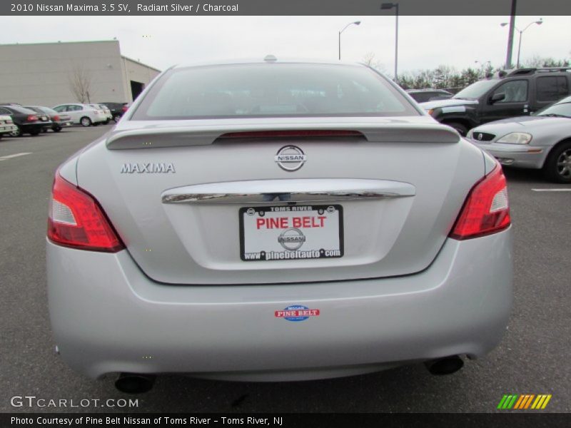 Radiant Silver / Charcoal 2010 Nissan Maxima 3.5 SV