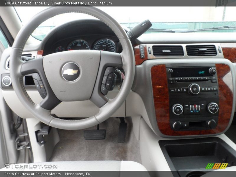 Silver Birch Metallic / Light Titanium 2009 Chevrolet Tahoe LT