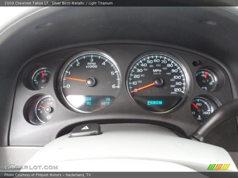 Silver Birch Metallic / Light Titanium 2009 Chevrolet Tahoe LT