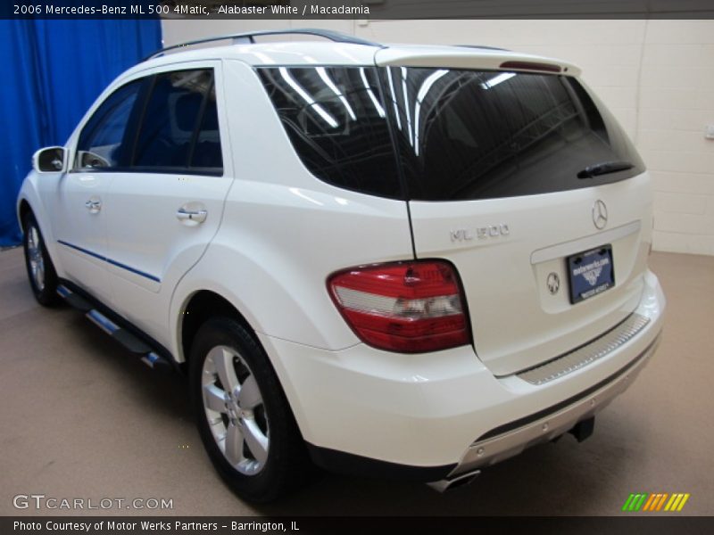 Alabaster White / Macadamia 2006 Mercedes-Benz ML 500 4Matic