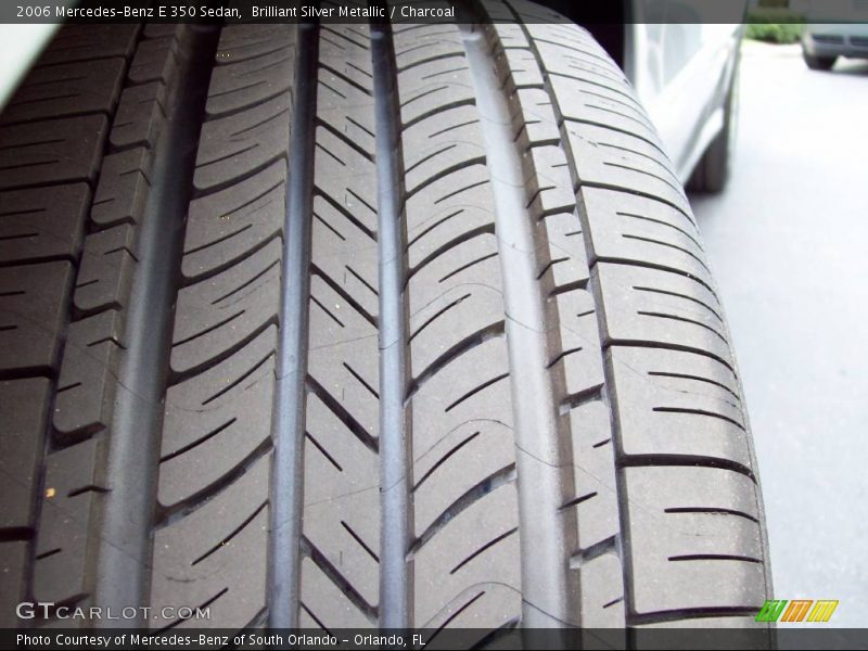 Brilliant Silver Metallic / Charcoal 2006 Mercedes-Benz E 350 Sedan