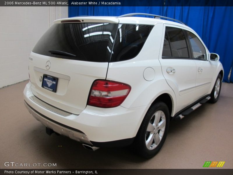 Alabaster White / Macadamia 2006 Mercedes-Benz ML 500 4Matic