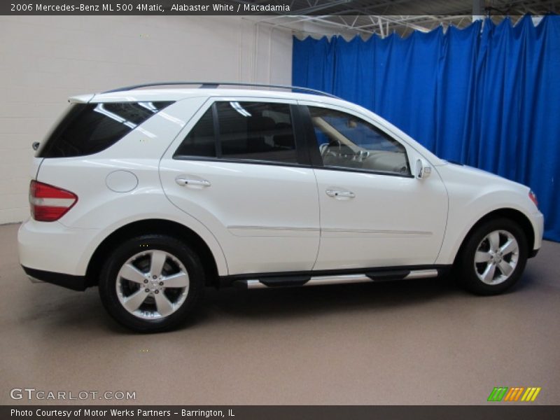 Alabaster White / Macadamia 2006 Mercedes-Benz ML 500 4Matic
