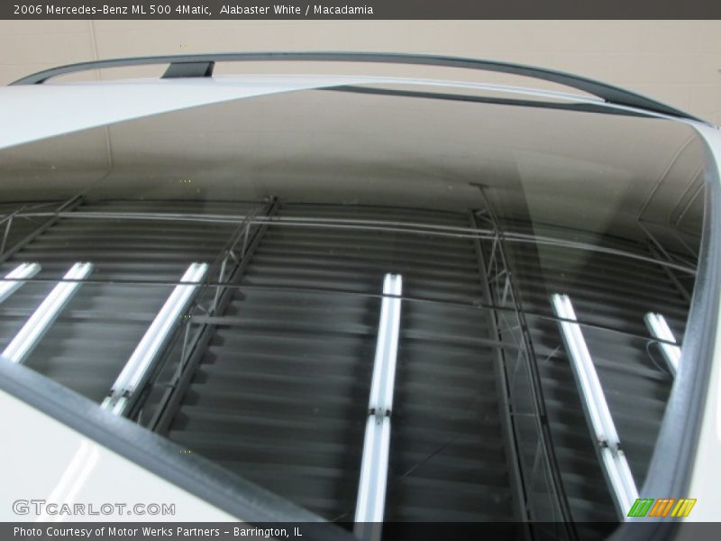 Alabaster White / Macadamia 2006 Mercedes-Benz ML 500 4Matic