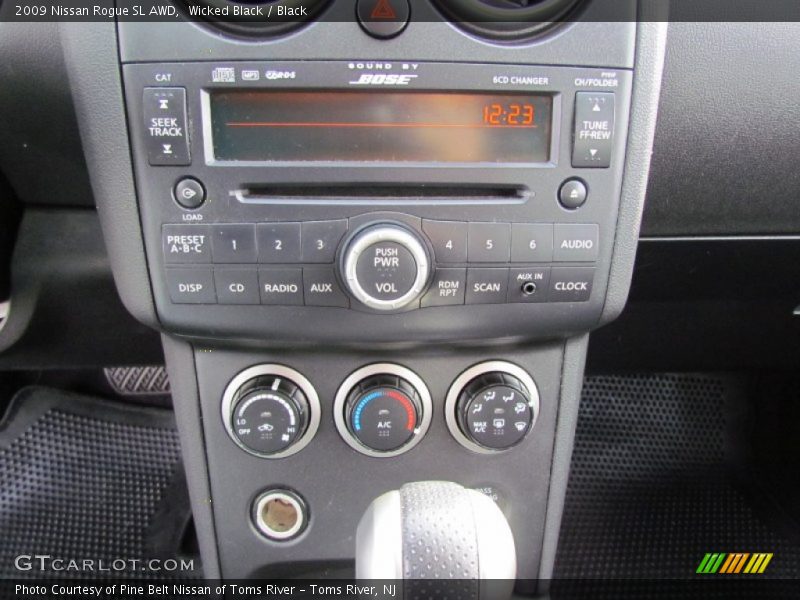 Wicked Black / Black 2009 Nissan Rogue SL AWD