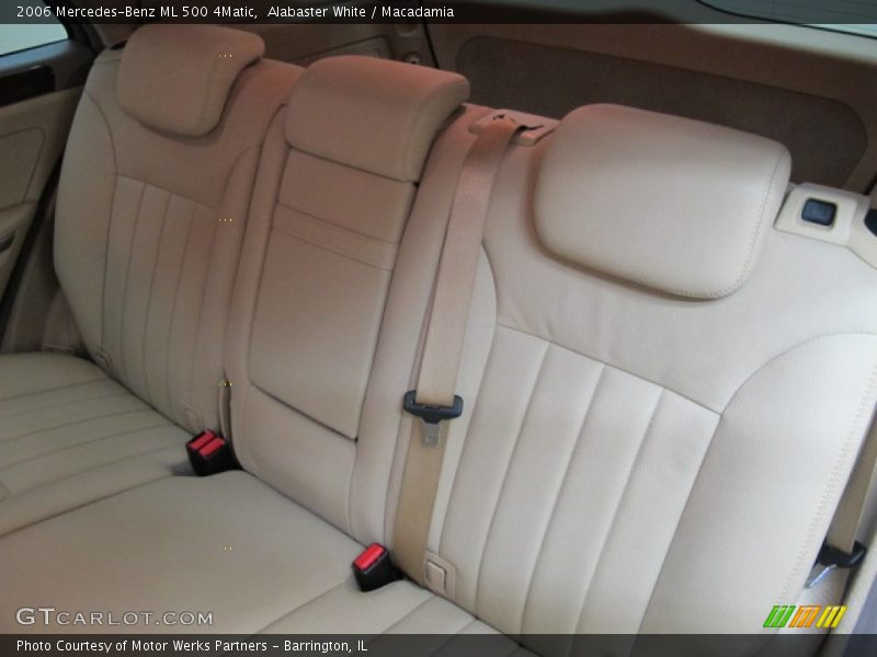 Alabaster White / Macadamia 2006 Mercedes-Benz ML 500 4Matic