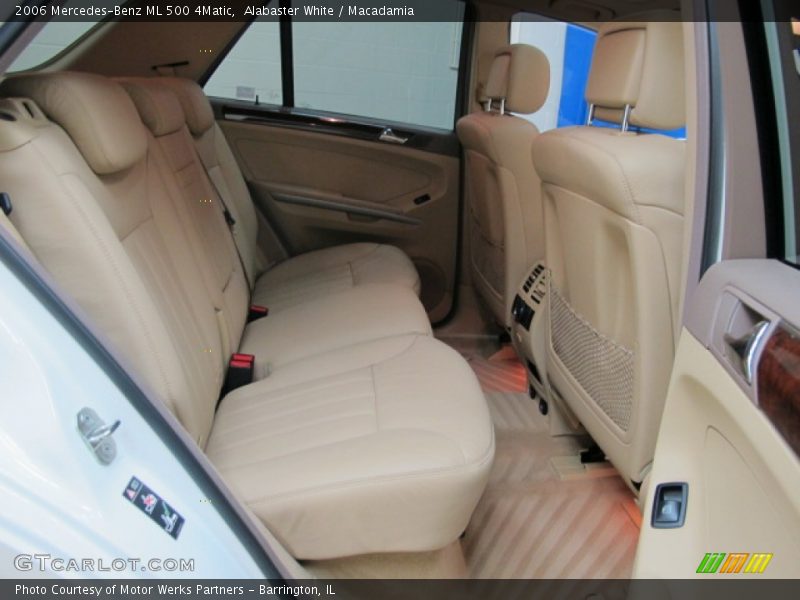 Alabaster White / Macadamia 2006 Mercedes-Benz ML 500 4Matic