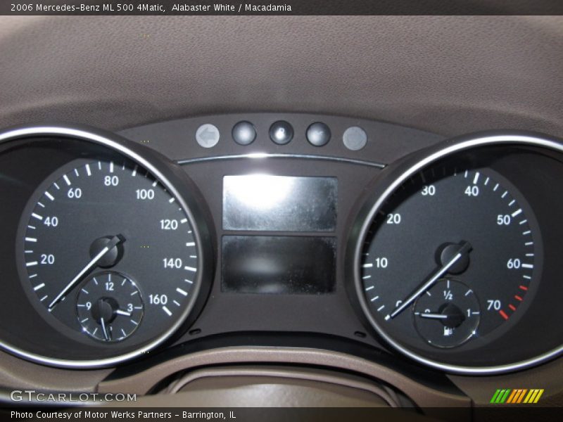 Alabaster White / Macadamia 2006 Mercedes-Benz ML 500 4Matic