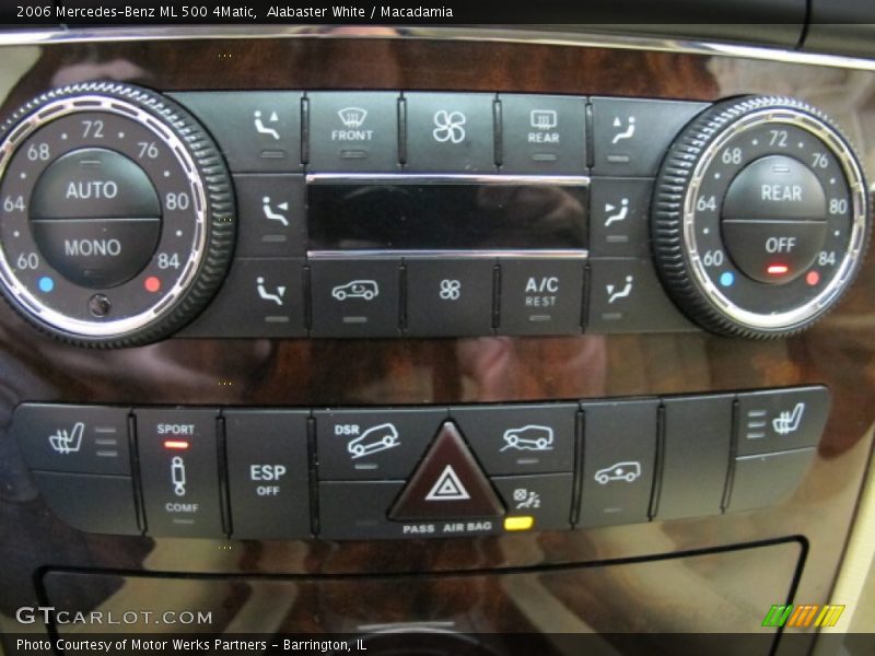 Alabaster White / Macadamia 2006 Mercedes-Benz ML 500 4Matic