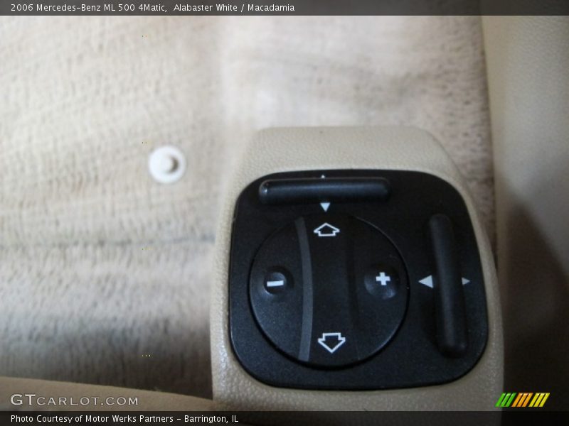 Alabaster White / Macadamia 2006 Mercedes-Benz ML 500 4Matic