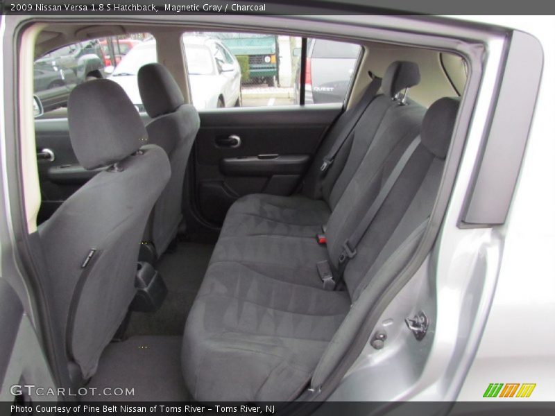 Magnetic Gray / Charcoal 2009 Nissan Versa 1.8 S Hatchback