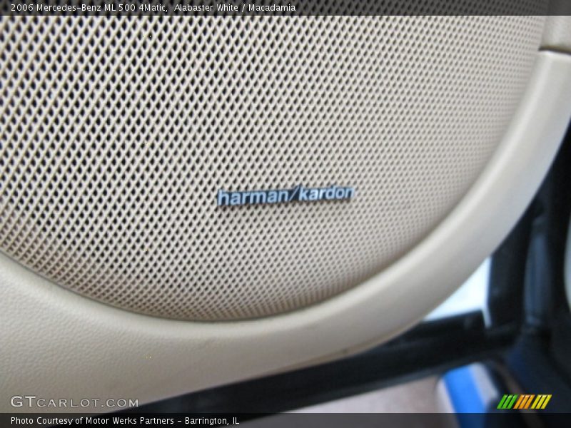 Alabaster White / Macadamia 2006 Mercedes-Benz ML 500 4Matic