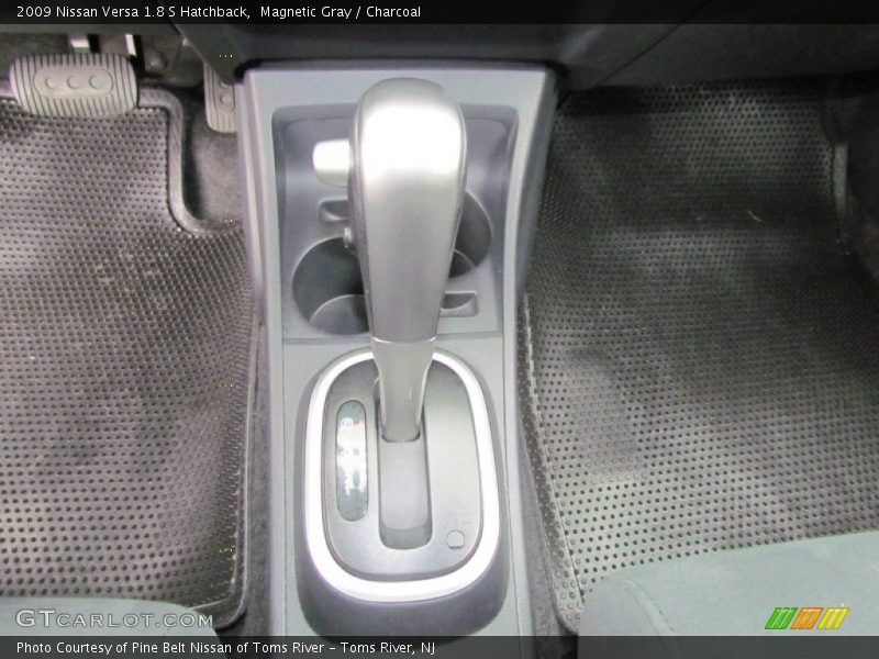 Magnetic Gray / Charcoal 2009 Nissan Versa 1.8 S Hatchback