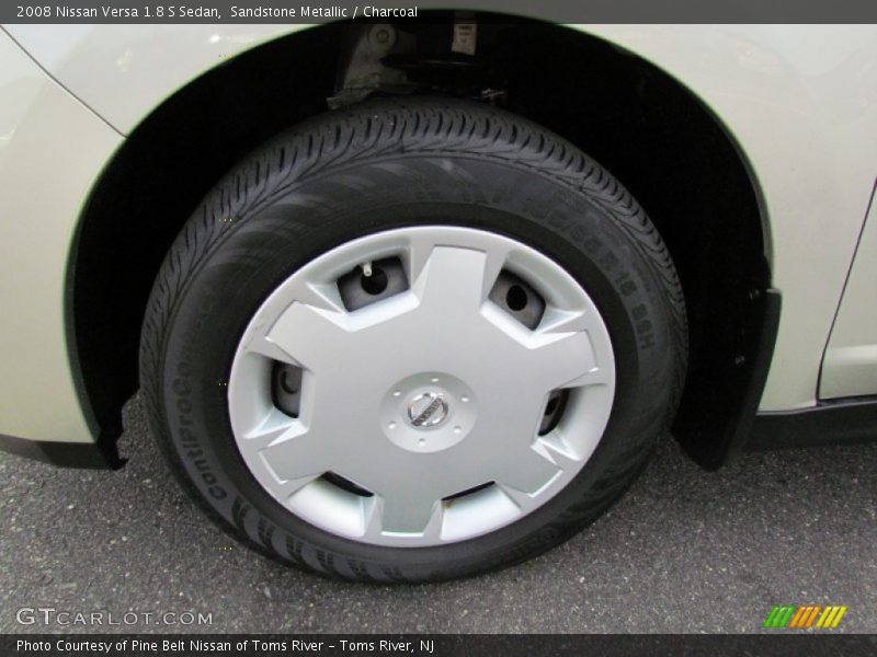 Sandstone Metallic / Charcoal 2008 Nissan Versa 1.8 S Sedan