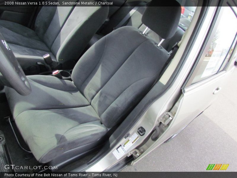Sandstone Metallic / Charcoal 2008 Nissan Versa 1.8 S Sedan