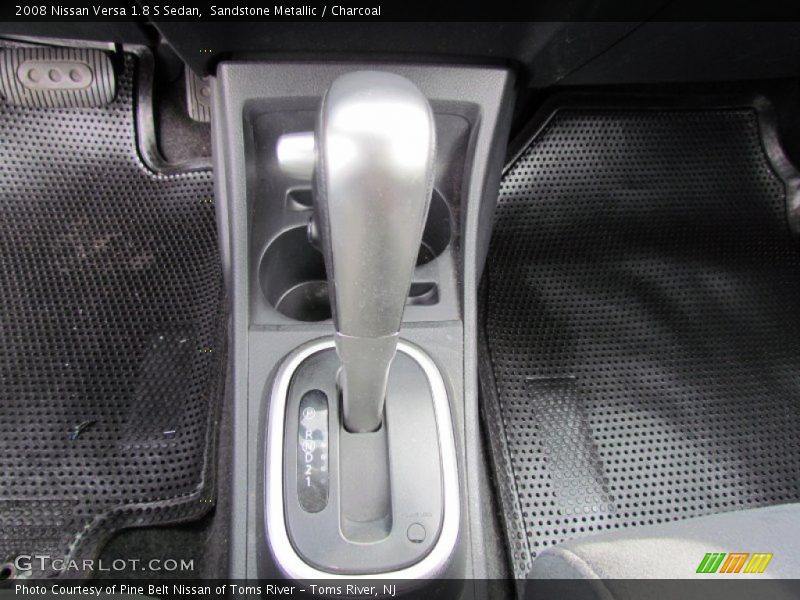Sandstone Metallic / Charcoal 2008 Nissan Versa 1.8 S Sedan