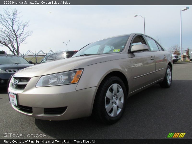 Golden Beige / Beige 2006 Hyundai Sonata GL