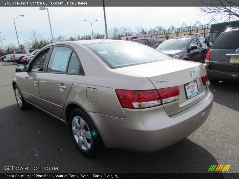Golden Beige / Beige 2006 Hyundai Sonata GL