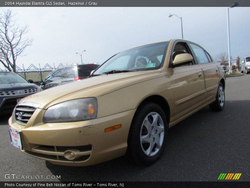 Hazelnut / Gray 2004 Hyundai Elantra GLS Sedan