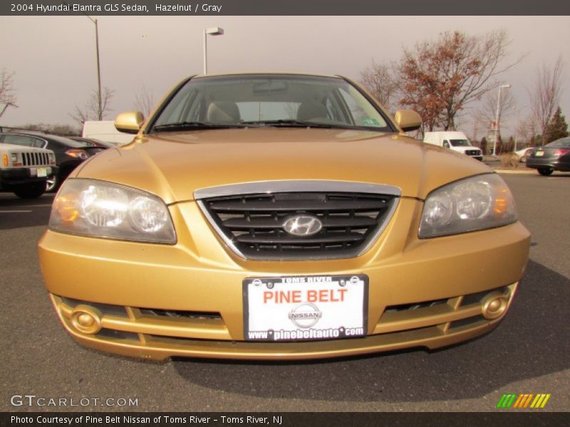 Hazelnut / Gray 2004 Hyundai Elantra GLS Sedan