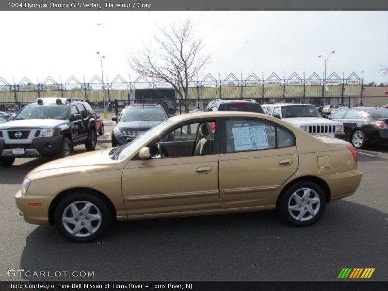 Hazelnut / Gray 2004 Hyundai Elantra GLS Sedan