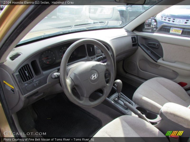 Hazelnut / Gray 2004 Hyundai Elantra GLS Sedan