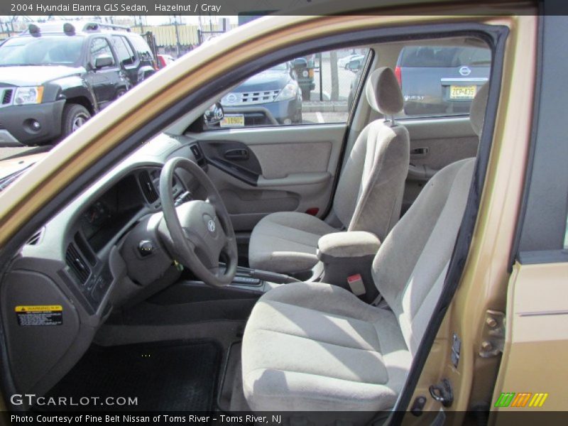 Hazelnut / Gray 2004 Hyundai Elantra GLS Sedan