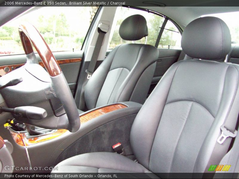 Brilliant Silver Metallic / Charcoal 2006 Mercedes-Benz E 350 Sedan