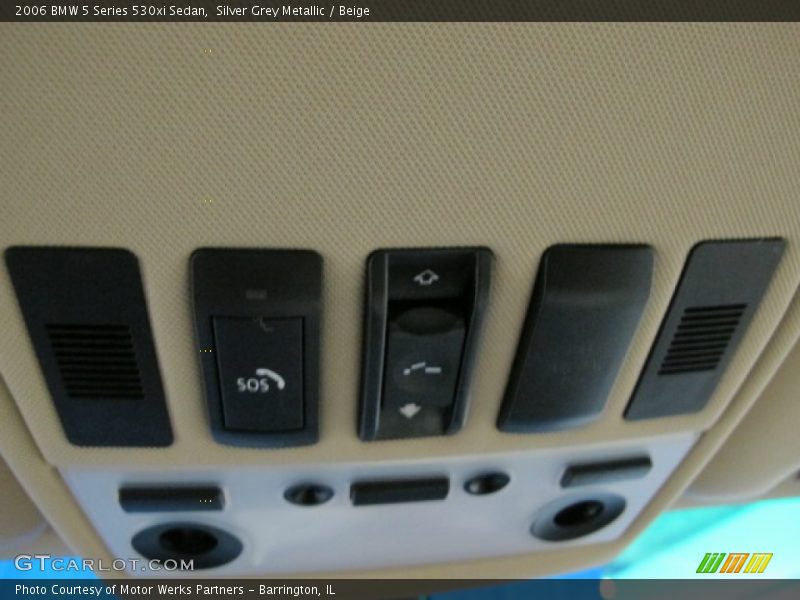 Silver Grey Metallic / Beige 2006 BMW 5 Series 530xi Sedan