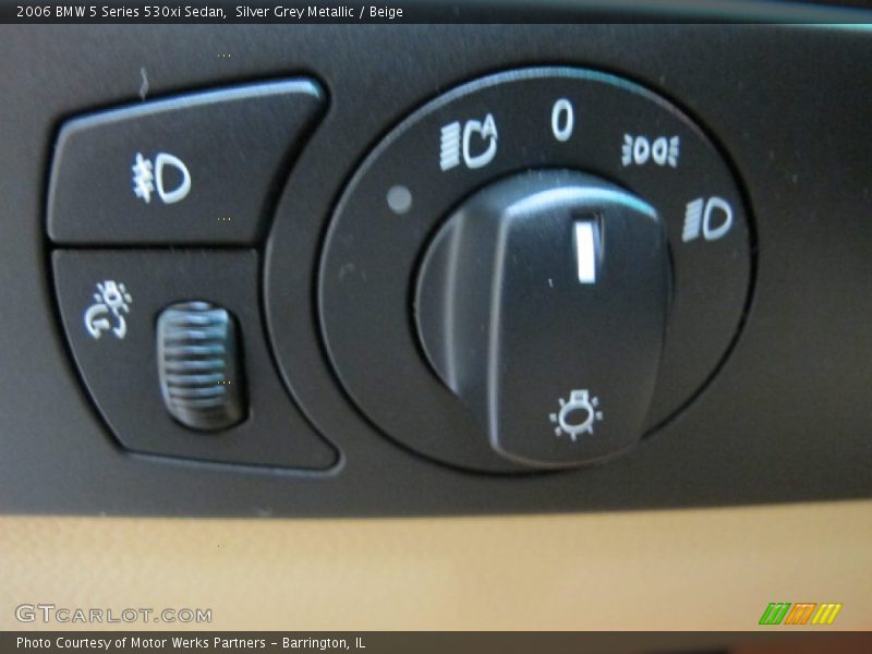 Silver Grey Metallic / Beige 2006 BMW 5 Series 530xi Sedan