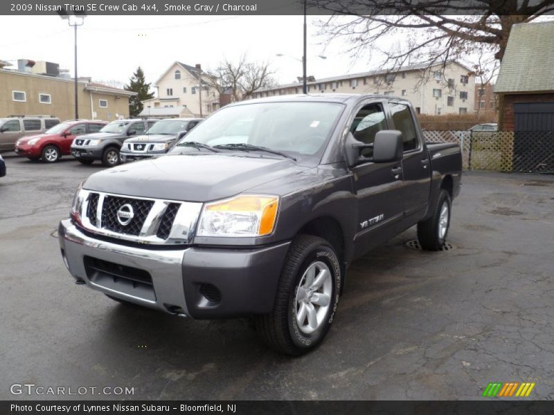 Smoke Gray / Charcoal 2009 Nissan Titan SE Crew Cab 4x4