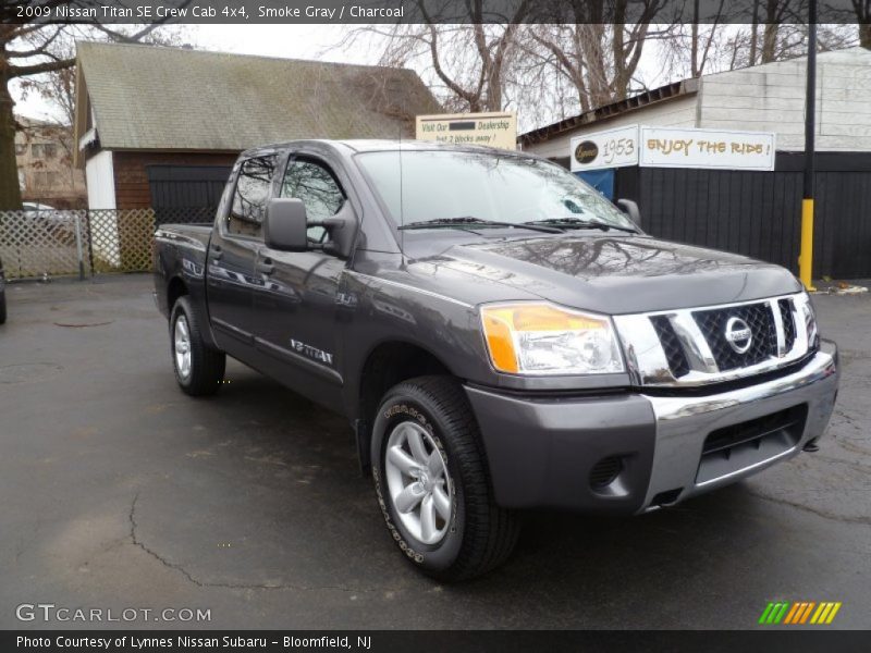 Smoke Gray / Charcoal 2009 Nissan Titan SE Crew Cab 4x4