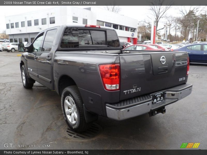 Smoke Gray / Charcoal 2009 Nissan Titan SE Crew Cab 4x4