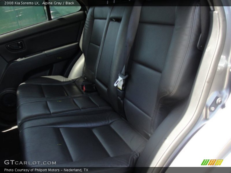 Alpine Gray / Black 2008 Kia Sorento LX