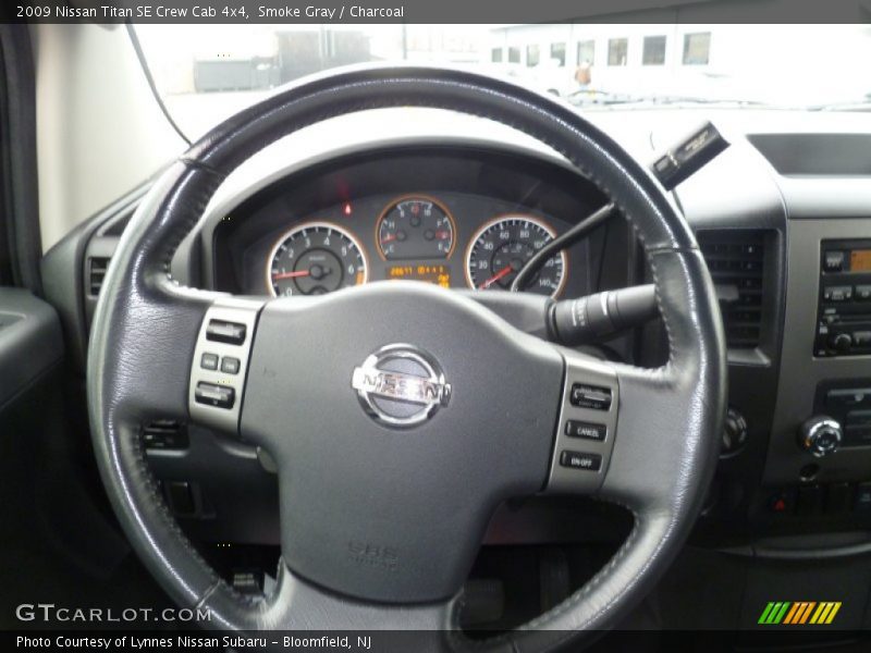 Smoke Gray / Charcoal 2009 Nissan Titan SE Crew Cab 4x4