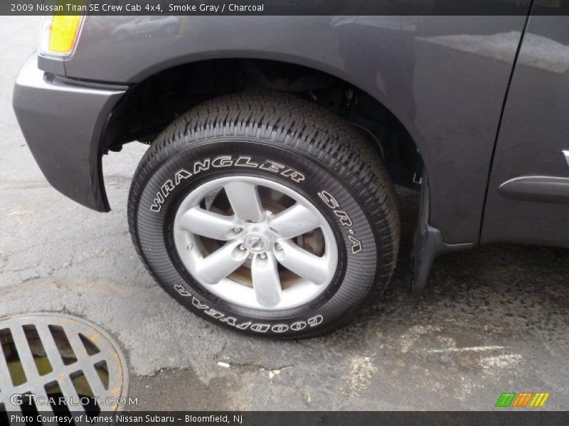 Smoke Gray / Charcoal 2009 Nissan Titan SE Crew Cab 4x4