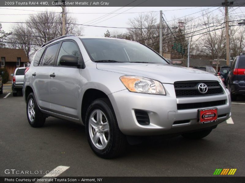 Classic Silver Metallic / Ash Gray 2009 Toyota RAV4 4WD