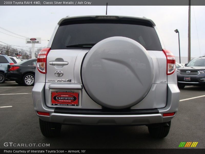Classic Silver Metallic / Ash Gray 2009 Toyota RAV4 4WD