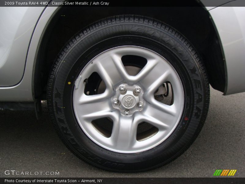Classic Silver Metallic / Ash Gray 2009 Toyota RAV4 4WD