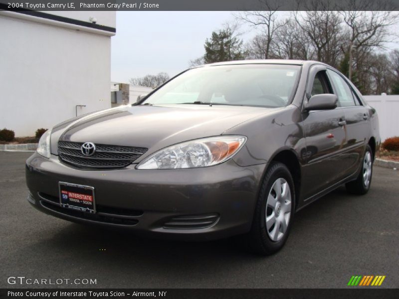 Phantom Gray Pearl / Stone 2004 Toyota Camry LE