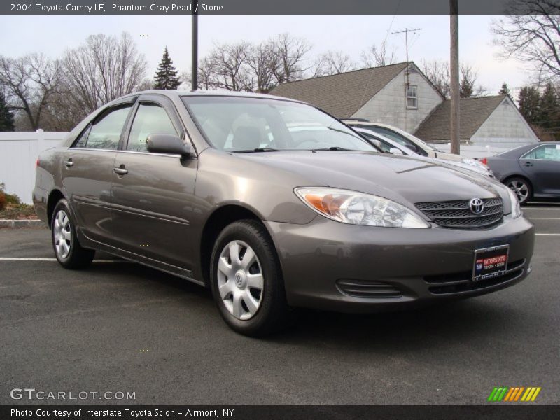 Phantom Gray Pearl / Stone 2004 Toyota Camry LE