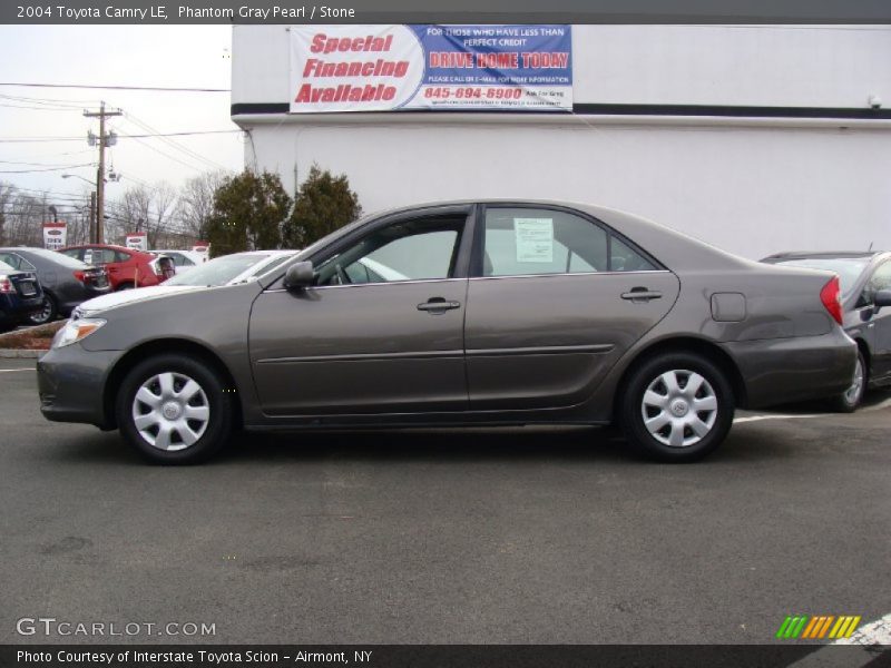 Phantom Gray Pearl / Stone 2004 Toyota Camry LE