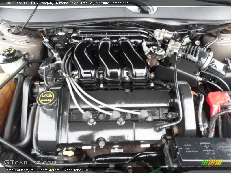  2003 Taurus SE Wagon Engine - 3.0 Liter DOHC 24-Valve V6