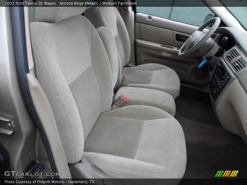 Arizona Beige Metallic / Medium Parchment 2003 Ford Taurus SE Wagon