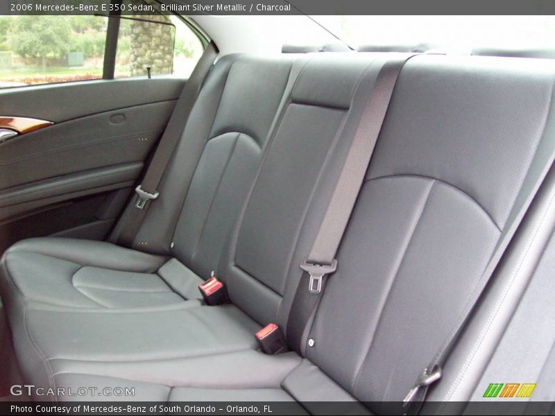 Brilliant Silver Metallic / Charcoal 2006 Mercedes-Benz E 350 Sedan